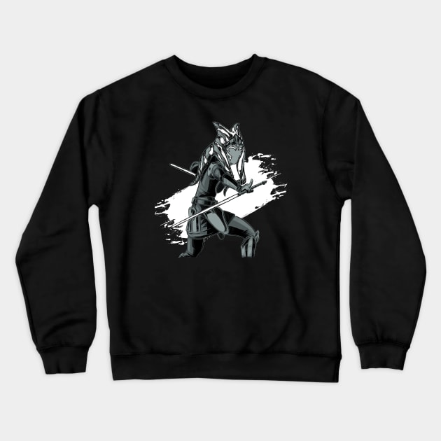 Dark Ahsoka Crewneck Sweatshirt by xMorfina